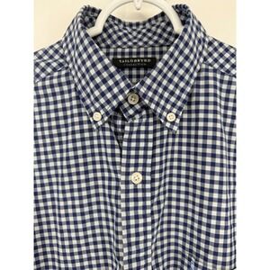 Tailorbyrd Collection Mens Button‎ Down Shirt Gingham Check Long Sleeve